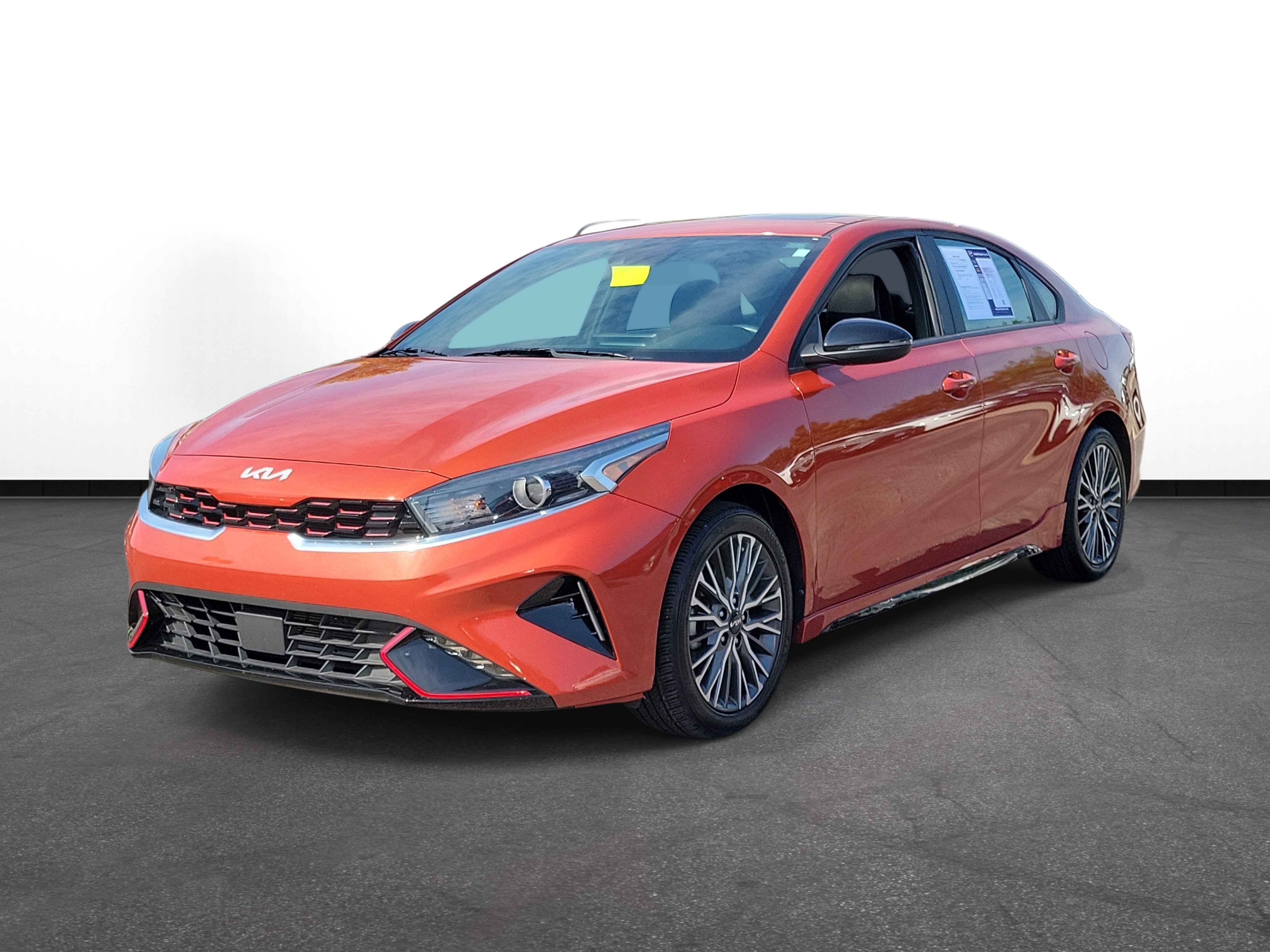 Used 2022 Fire Orange Kia GT-Line image 2
