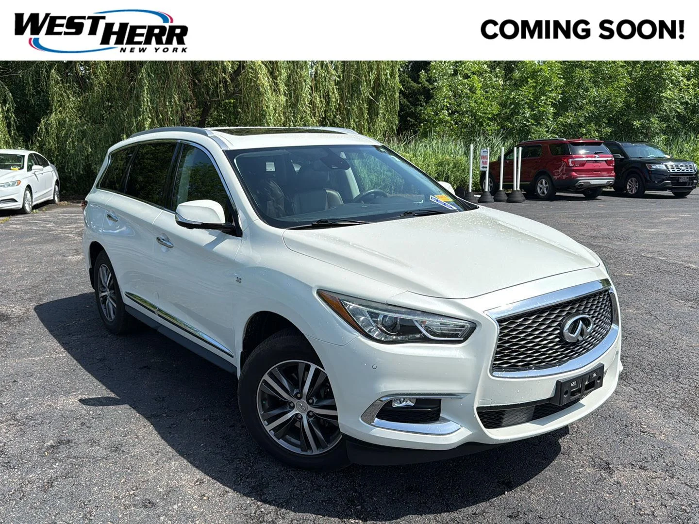 Used 2020 Majestic White INFINITI LUXE image 1