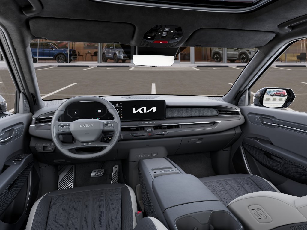 New 2026 Glacial White Pearl / Black Ro Kia GT-Line AWD image 14