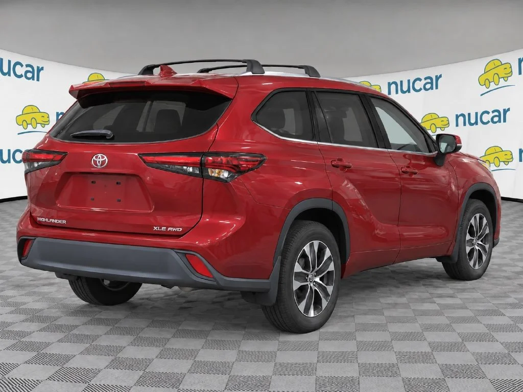 Certified Used 2022 Red Toyota XLE image 4
