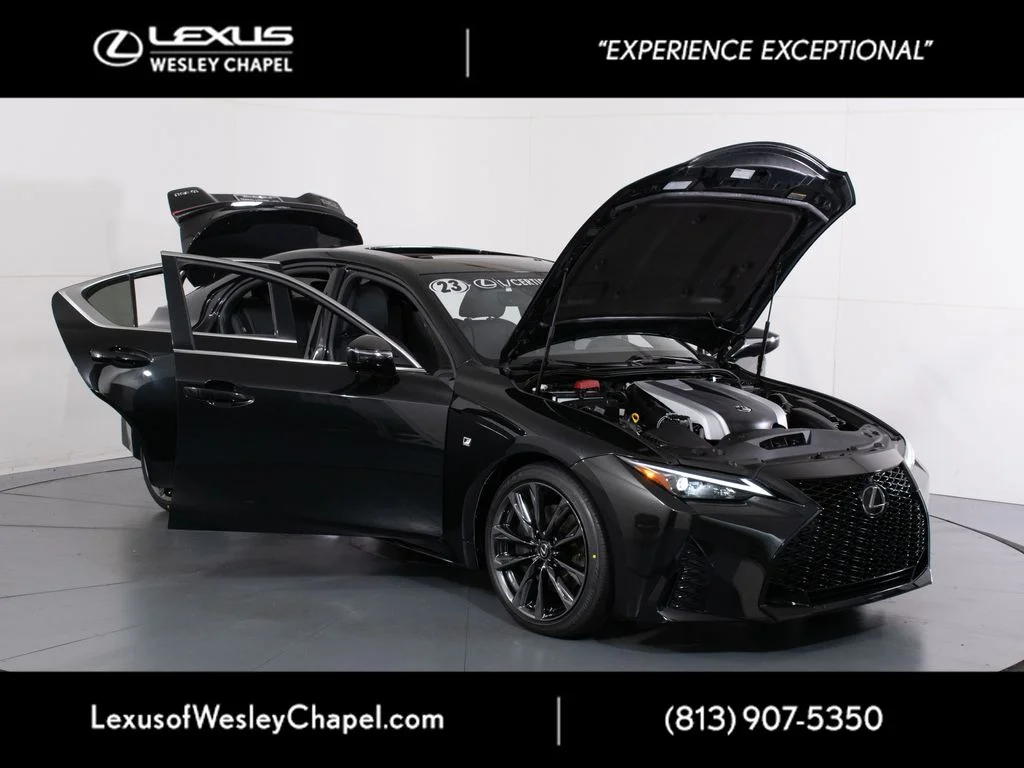 Used 2023 Black Lexus 350 F SPORT image 12