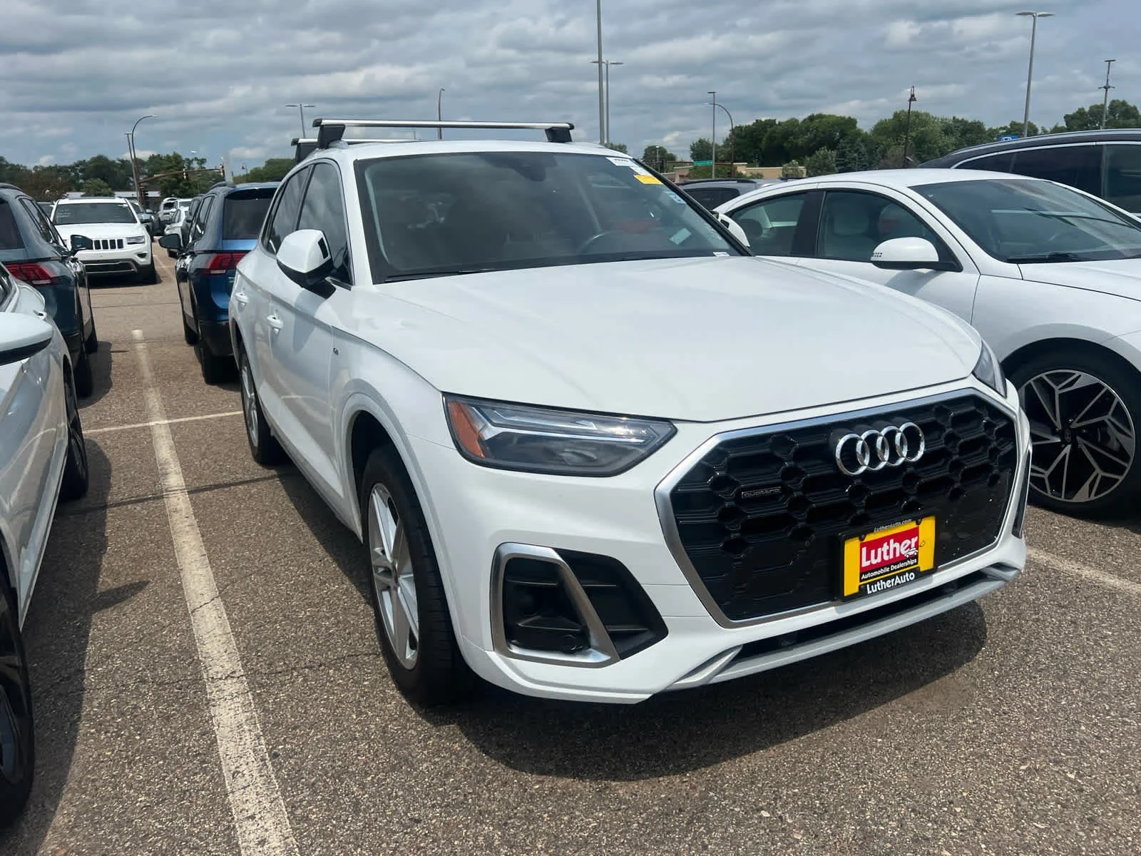 Used 2023 Audi Q5 Premium with VIN WA1G2AFY2P2054520 for sale in Brooklyn Center, Minnesota