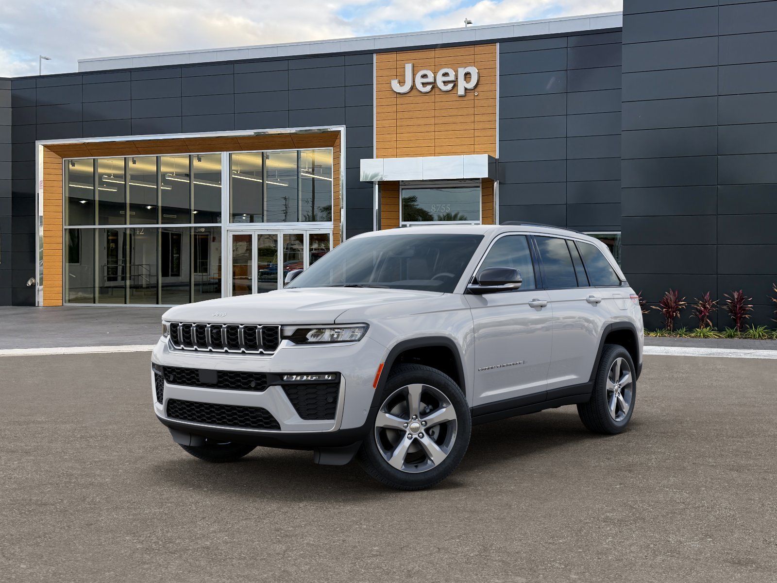 New 2026 Bright White Clear-Coat Exterior Paint Jeep Limited image 35