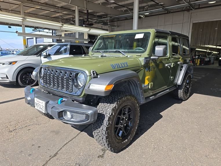 Used 2024 Green Jeep Willys 4xe image 1