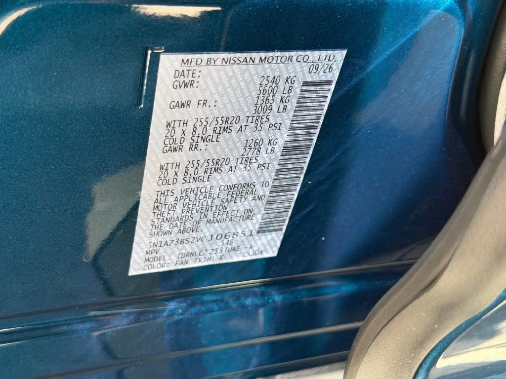 New 2027 Aurora Blue Pearl Metallic Nissan SL image 16