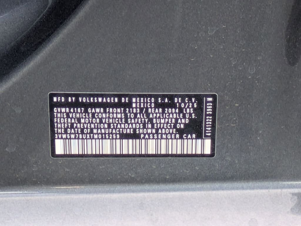 Certified Used 2026 Gray Volkswagen 1.5T S image 25