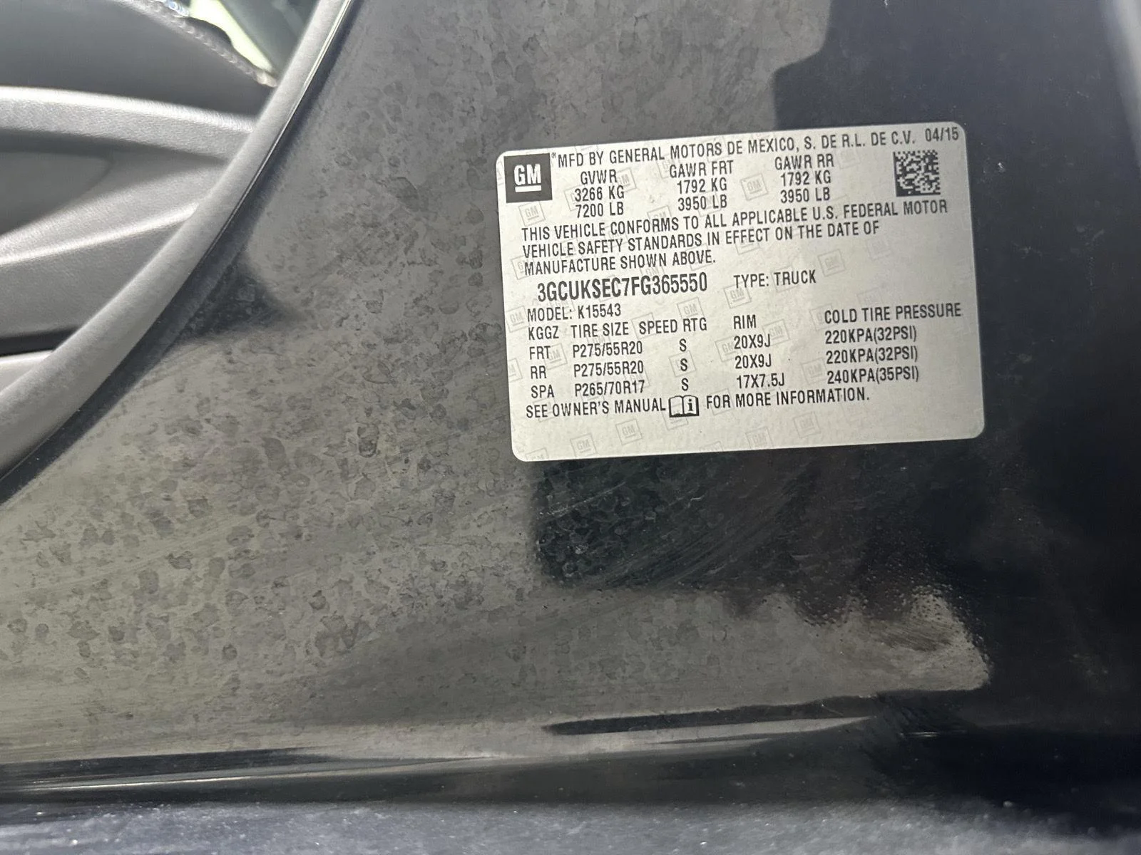 Used 2015 BLACK Chevrolet LTZ image 27