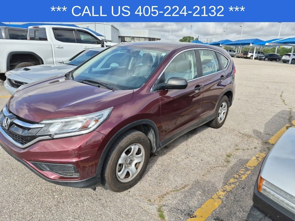 Used 2015 Honda CR-V LX with VIN 2HKRM3H34FH514876 for sale in Chickasha, OK