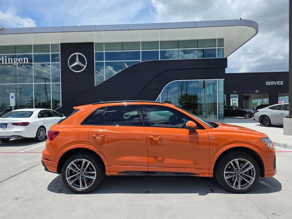 Used 2024 Orange Audi Premium Plus image 7
