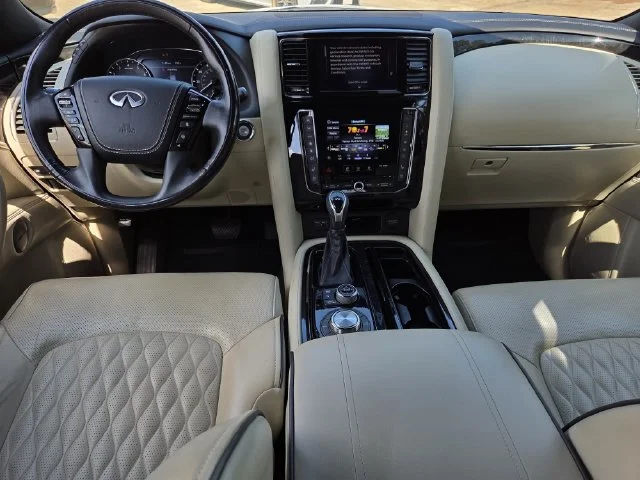 Used 2021 Moonstone White INFINITI Sensory image 8