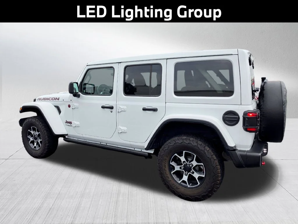 Used 2021 White Jeep Unlimited Rubicon image 6
