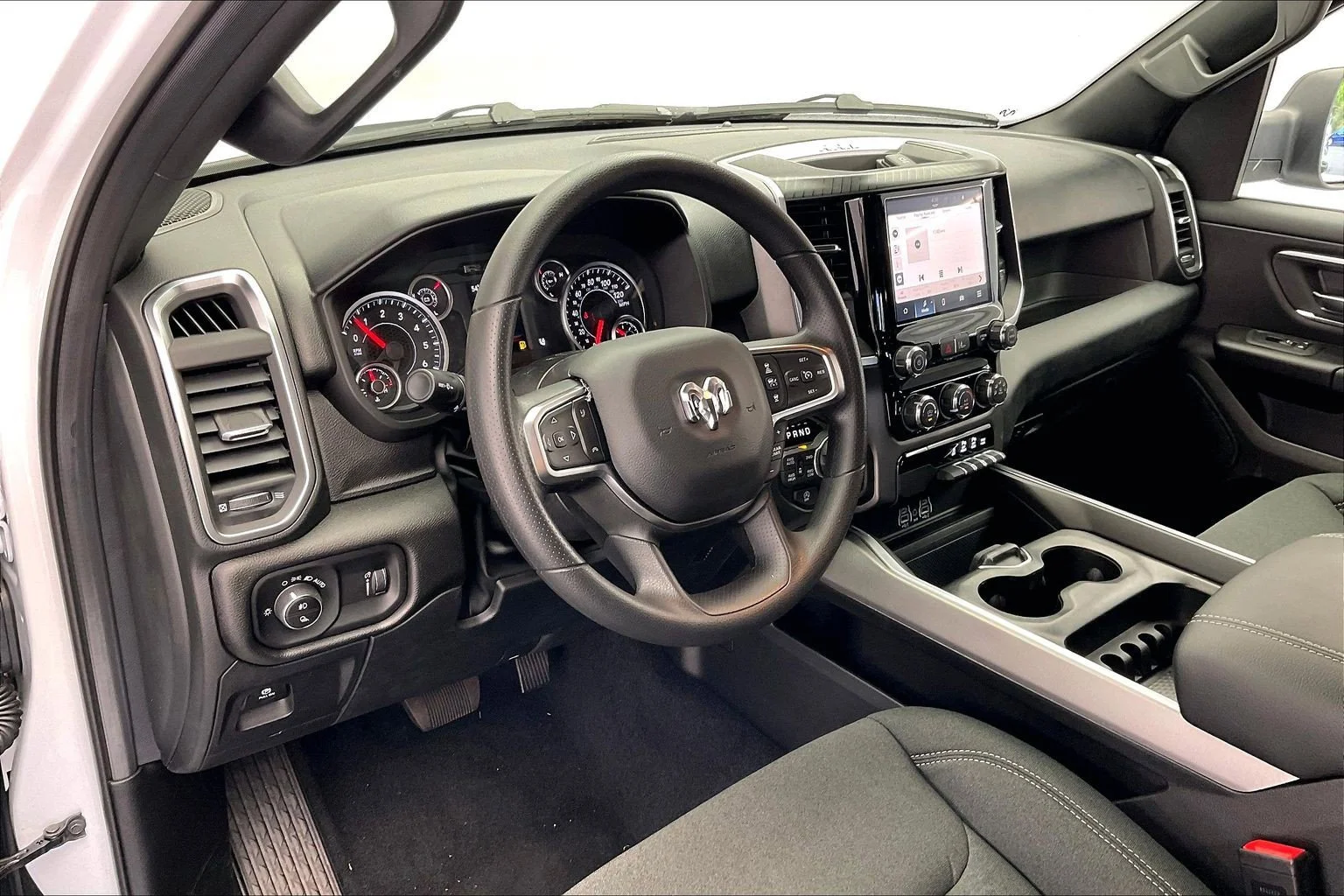 New 2026 Bright White Clearcoat RAM Big Horn image 4