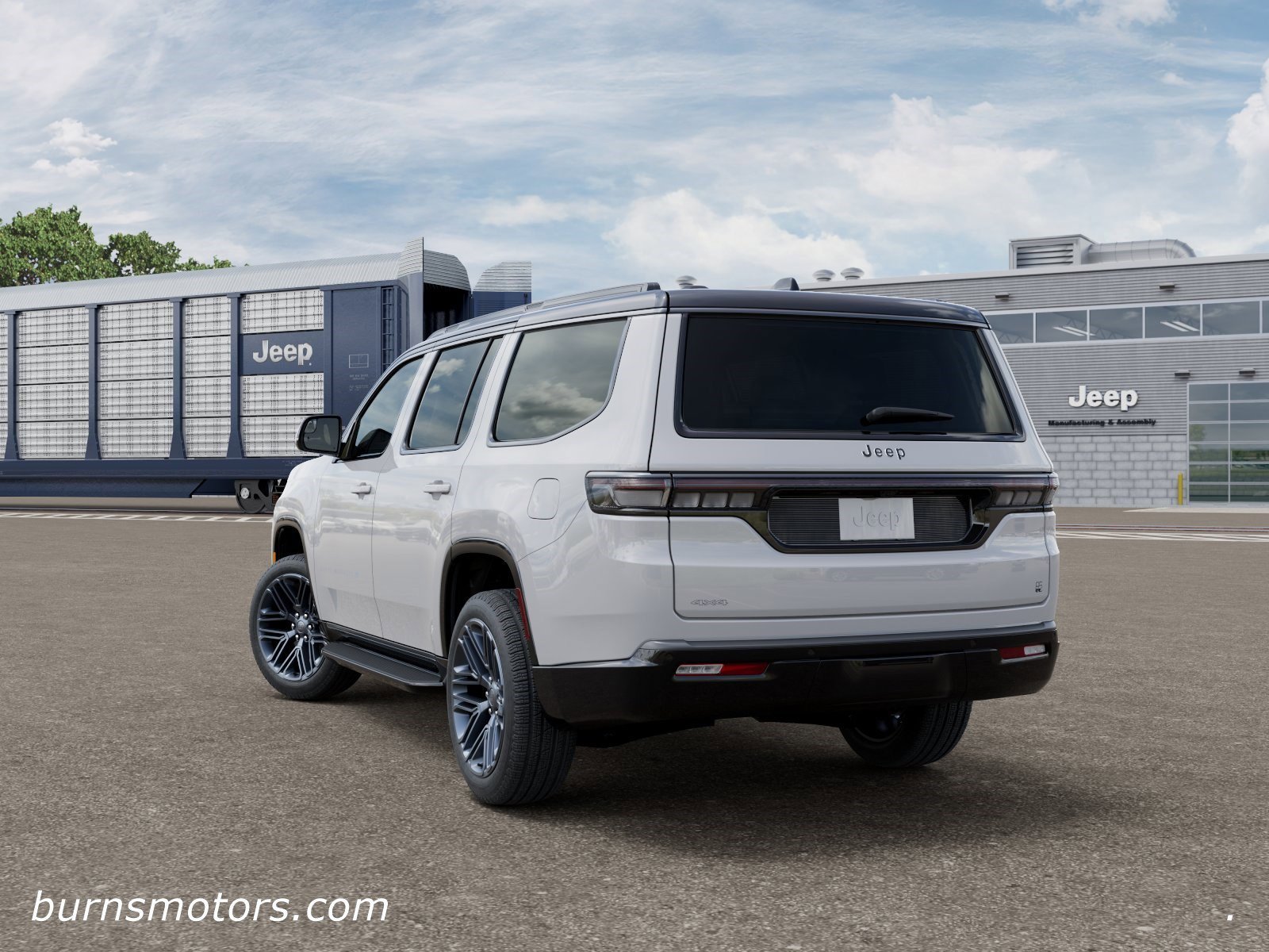 New 2026 Bright White Clear-Coat Exterior Paint Jeep 85th Anniversary image 3