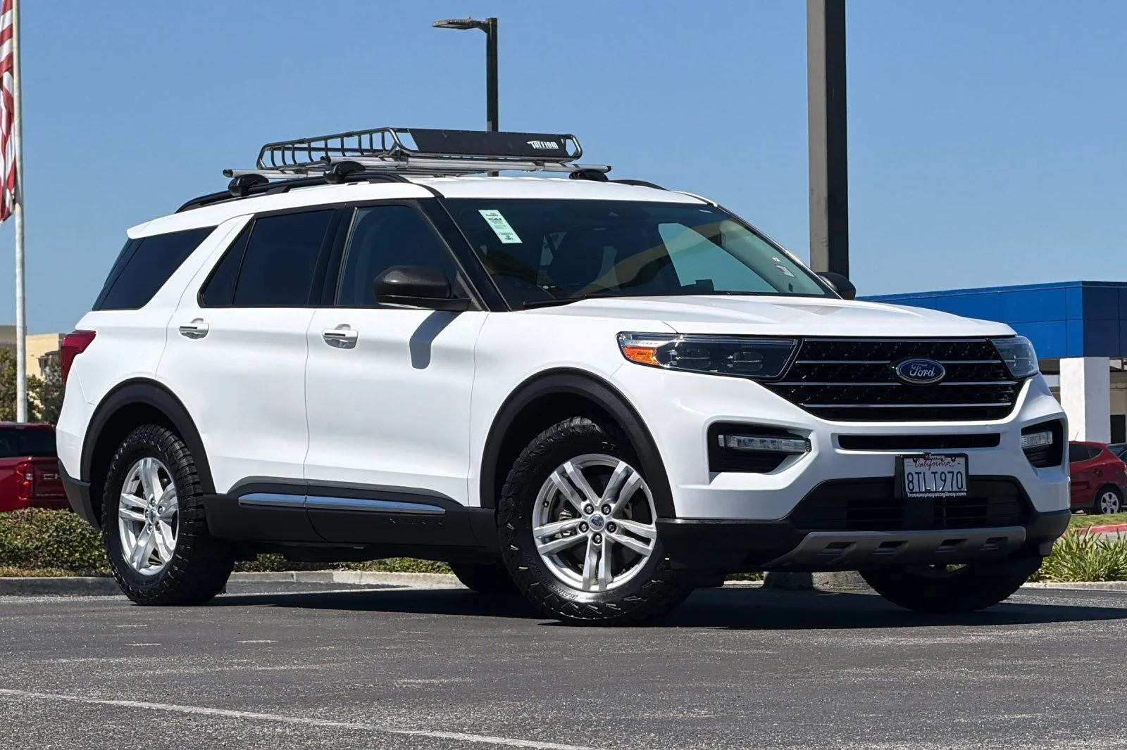Used 2020 White Ford XLT image 2