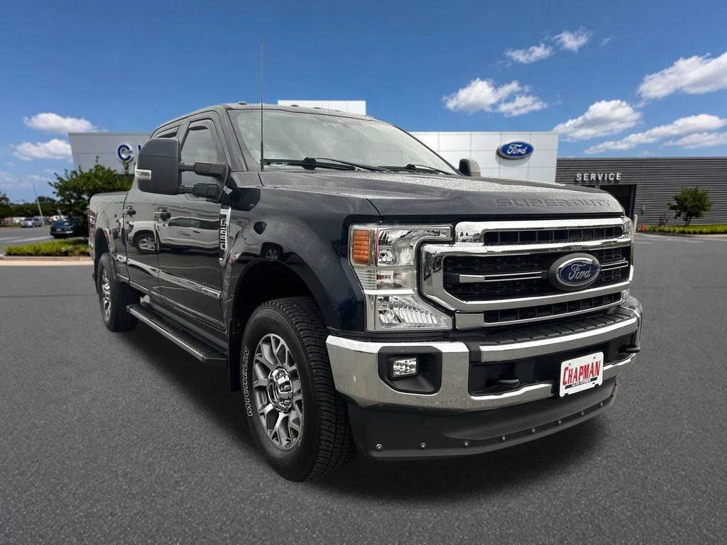 Certified Used 2022 Blue Metallic Ford Lariat image 7