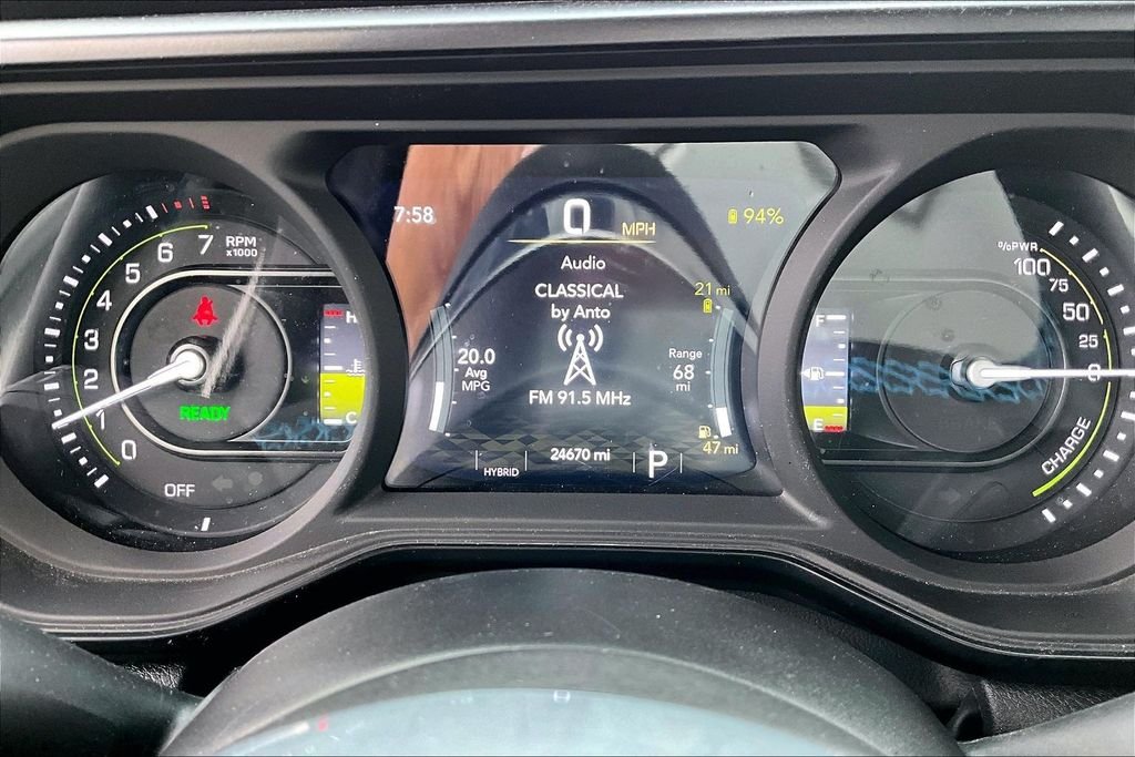 Used 2024 White Jeep High Altitude 4xe image 13