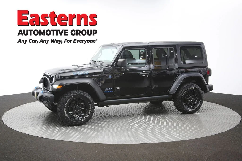 Used 2023 Black Jeep Willys 4xe image 58