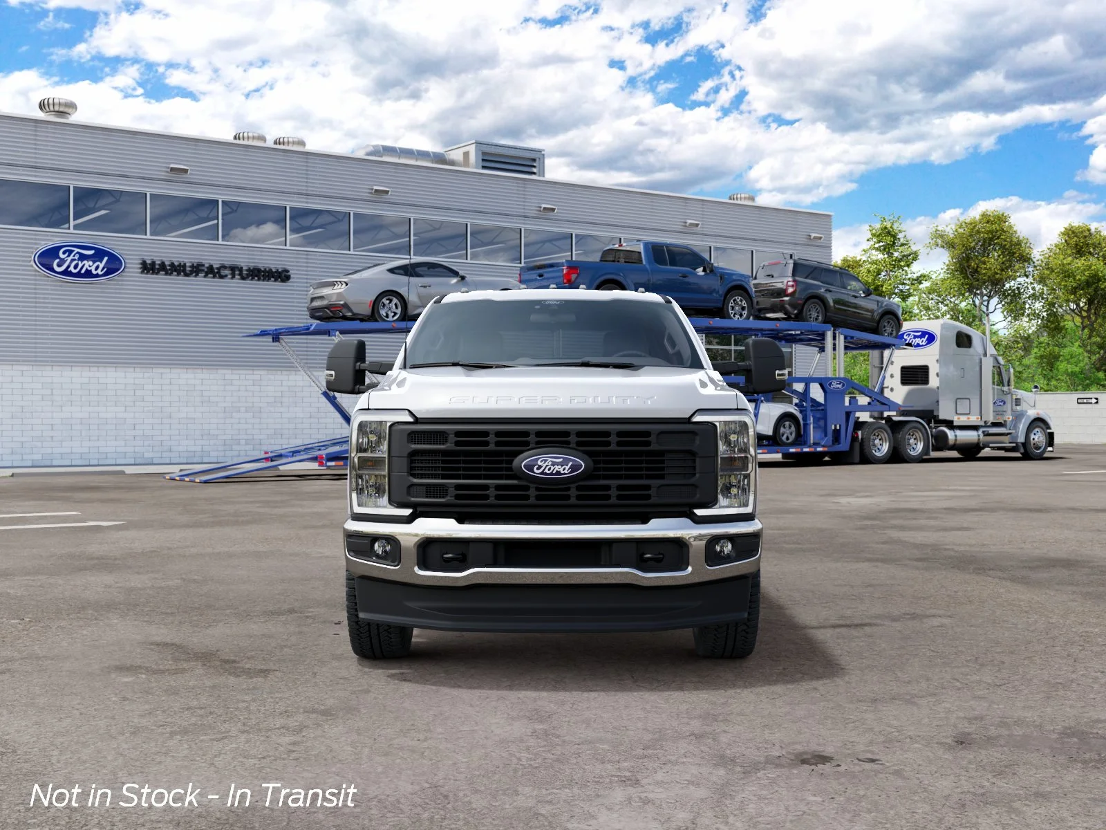 New 2027 Oxford White Ford F-350® XL image 3