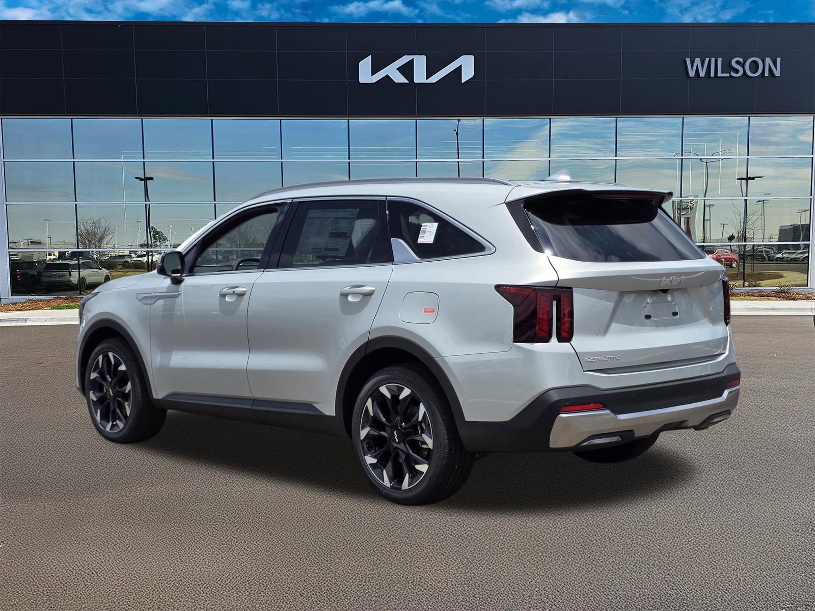 New 2026 Ivory Silver Kia EX image 3