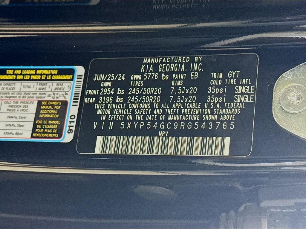 Used 2024 Ebony Black Kia SX image 35