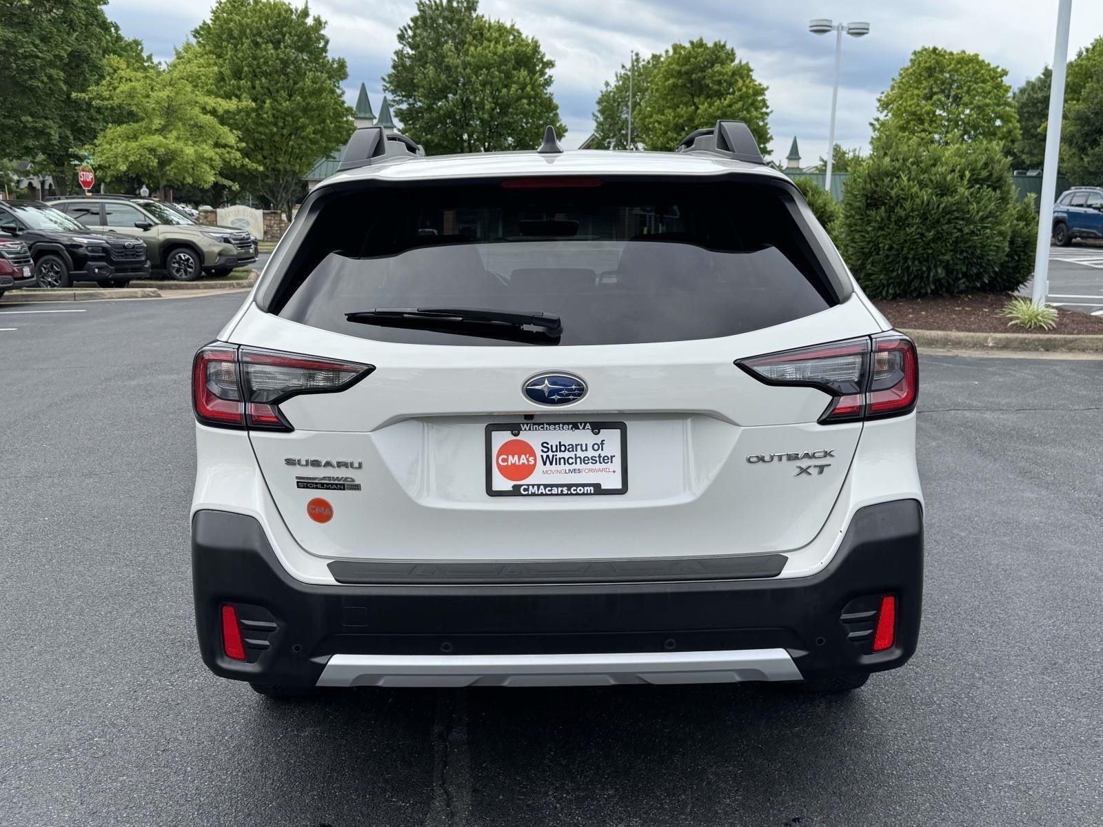 Used 2020 Crystal White Pearl Subaru Limited XT image 3