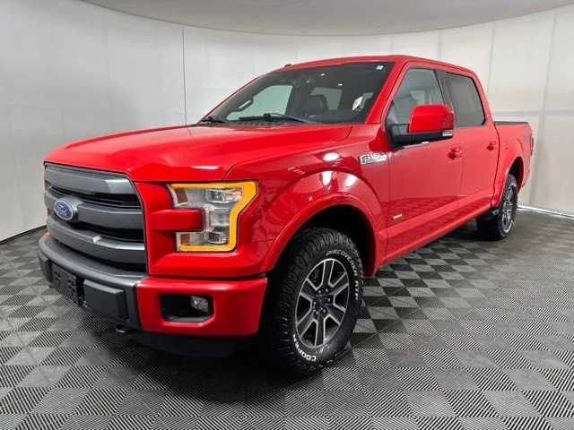 Used 2015 Race Red Ford Lariat image 8