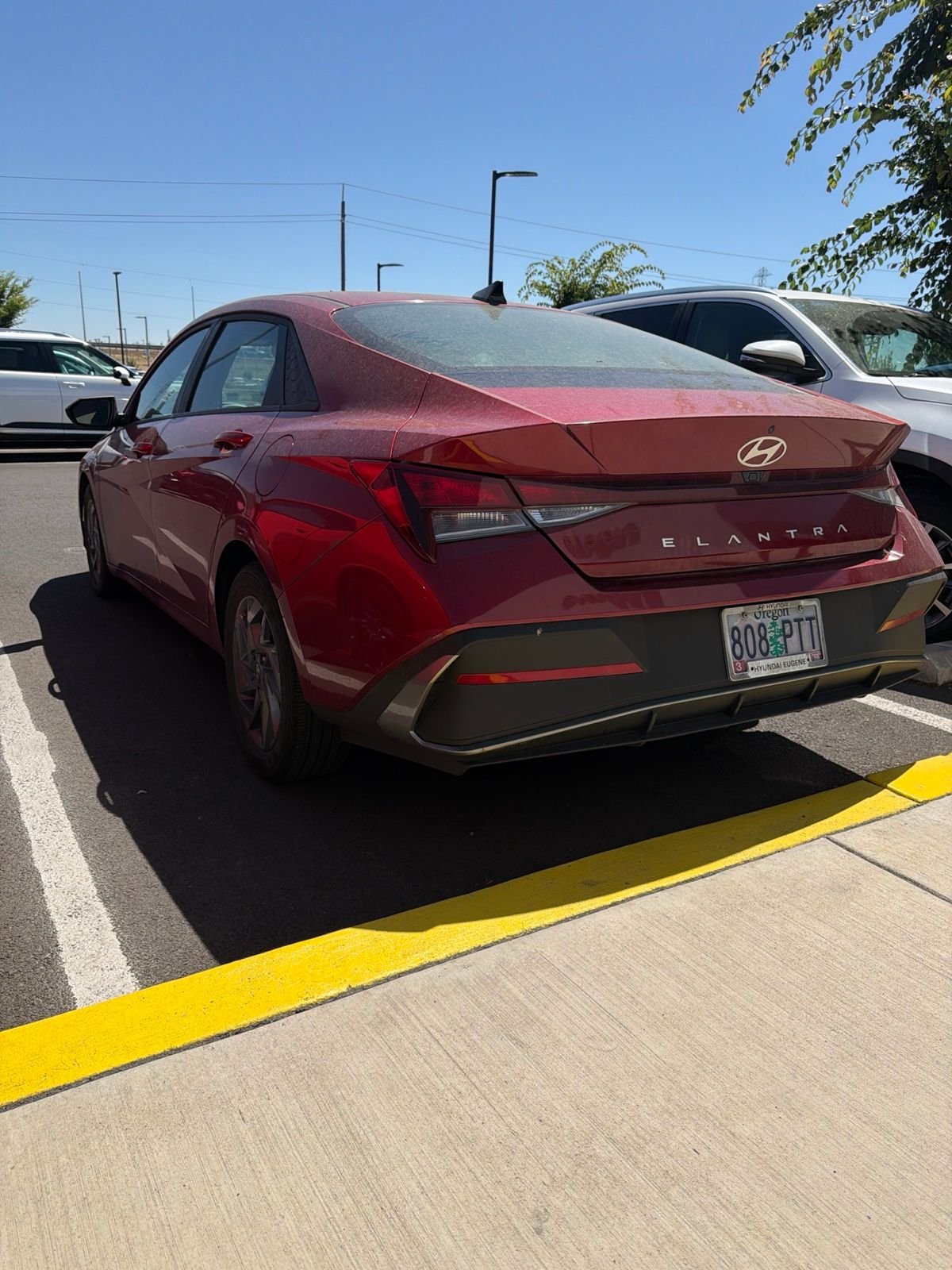 Used 2024 Red Hyundai SEL image 7