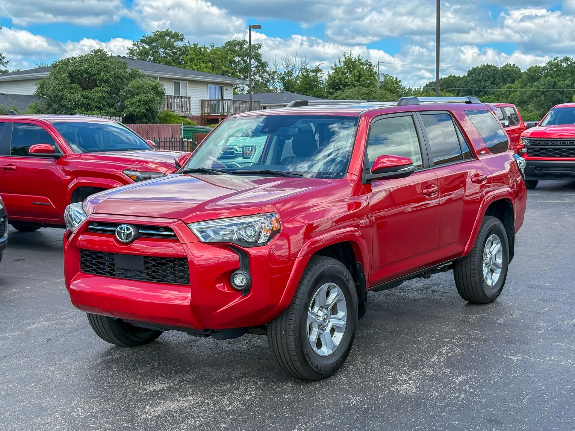 Used 2022 Red Toyota SR5 Premium image 4