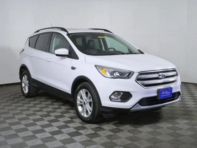 Certified 2018 Ford Escape SEL with VIN 1FMCU0HD2JUB73789 for sale in White Bear Lake, Minnesota