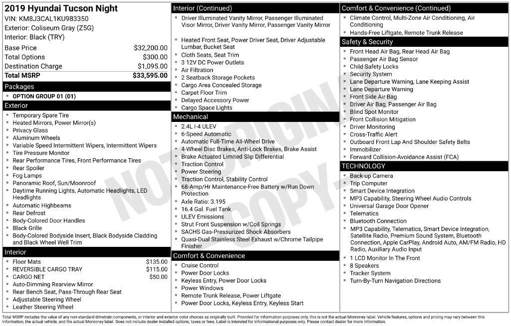 Used 2019 Gray Hyundai Night image 6