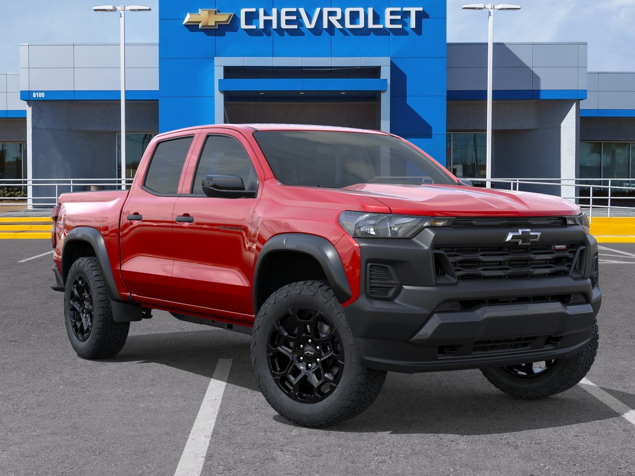New 2026 Radiant Red Tintcoat Chevrolet Trail Boss image 7