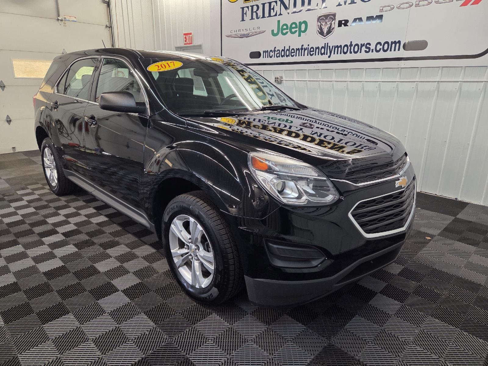 Used 2017 Chevrolet Equinox LS with VIN 2GNALBEKXH1588806 for sale in South Haven, MI