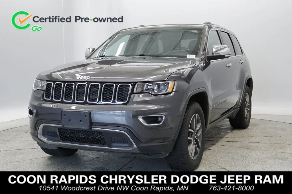 Certified Used 2020 Gray Jeep Limited image 1