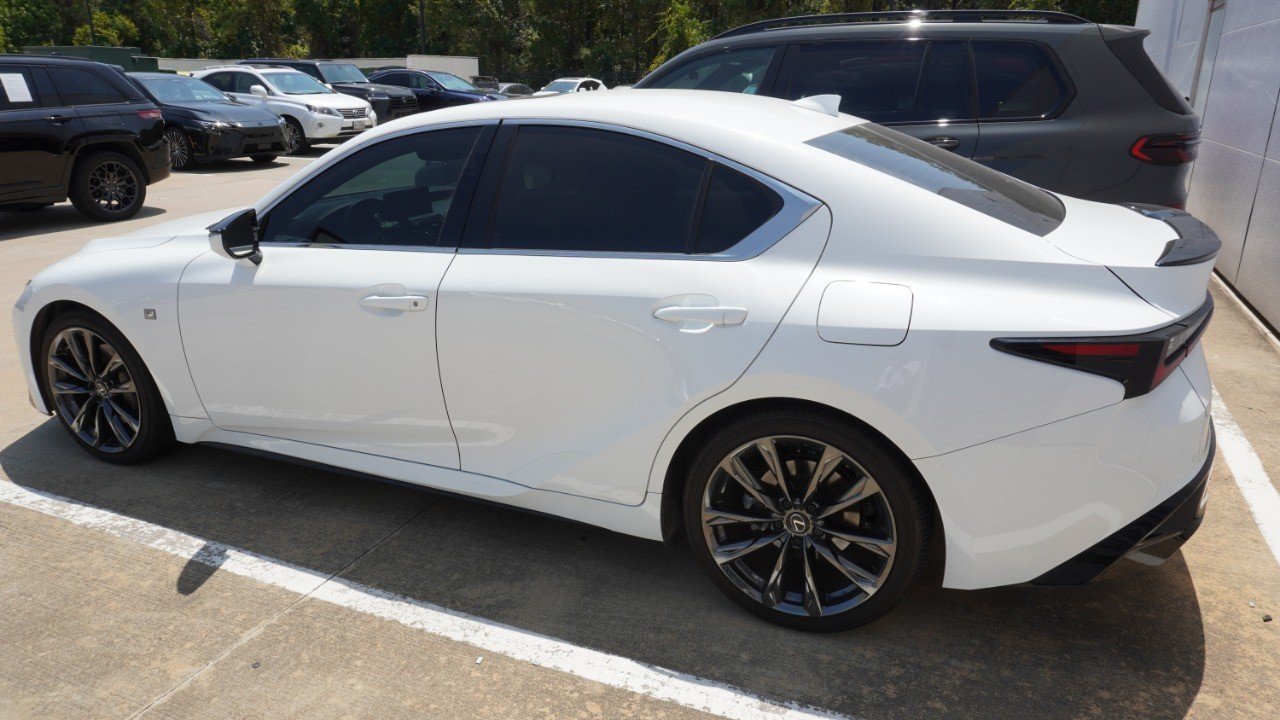 Certified Used 2024 White Lexus IS 350 F SPORT image 8