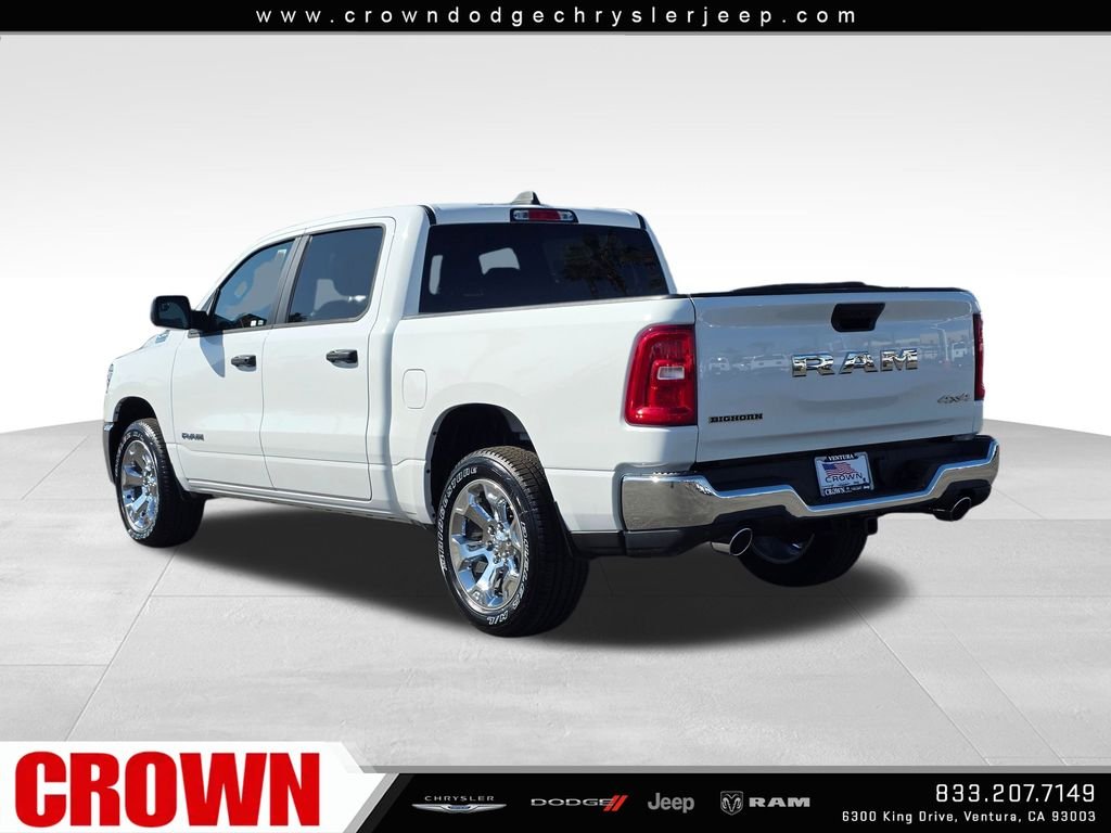New 2026 Bright White Clear-Coat Exterior Paint RAM Big Horn/Lone Star image 7
