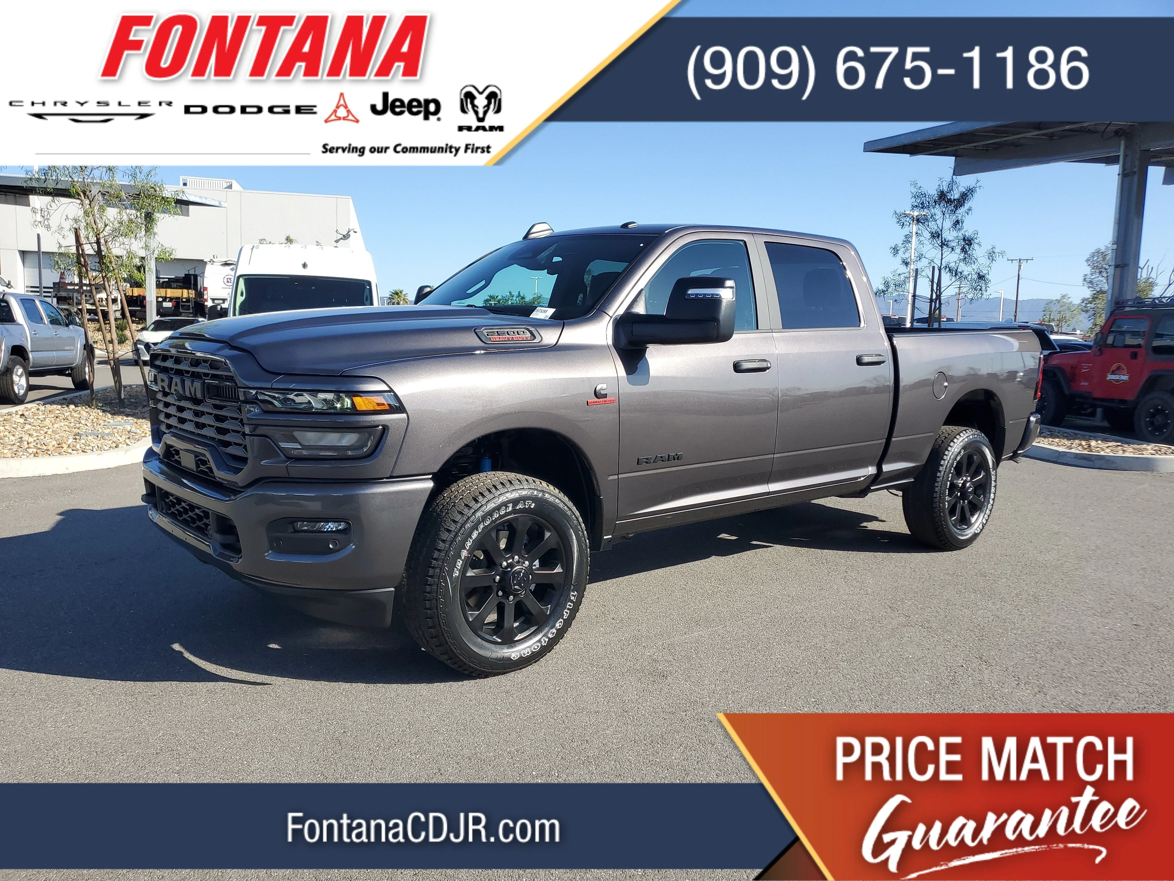 New 2026 Granite Crystal Metallic Clearcoat RAM Big Horn image 1