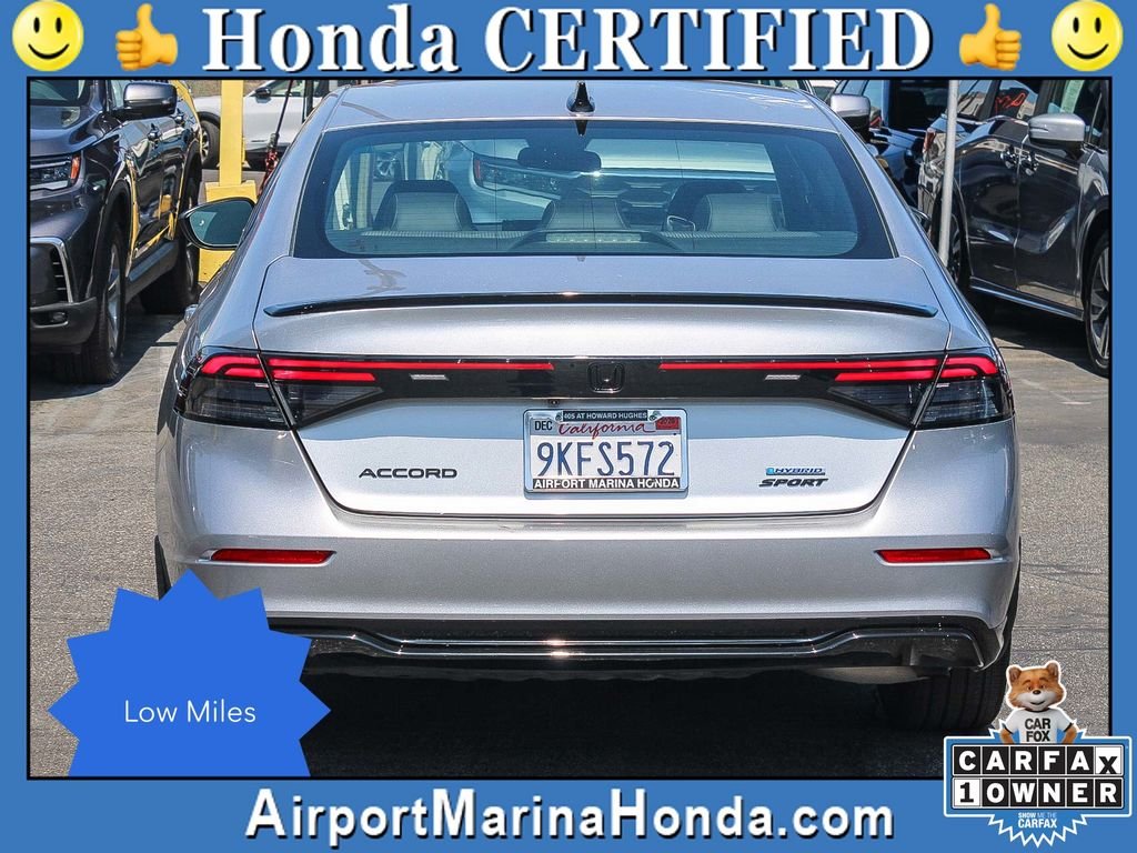 Certified Used 2024 Solar Silver Metallic Honda HYBRID SPORT-L image 9