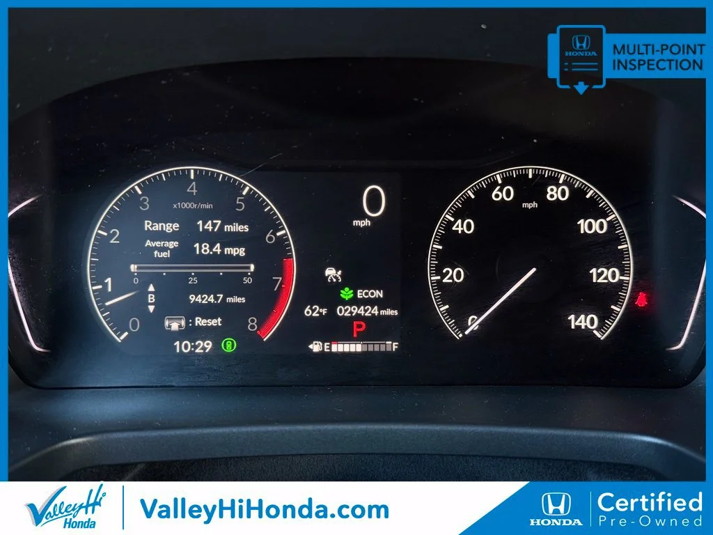 Certified Used 2025 Obsidian Blue Pearl Honda 2WD EX-L image 62