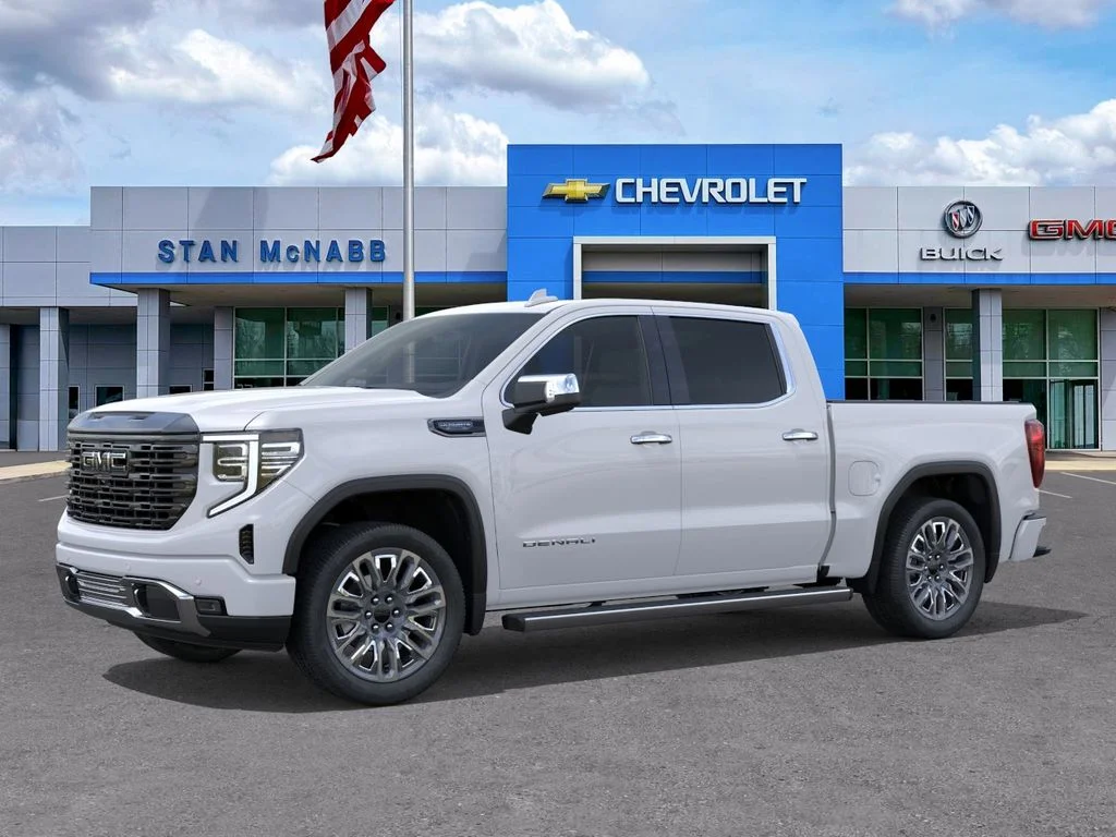 New 2026 Glacier White Tricoat GMC Denali Ultimate image 2