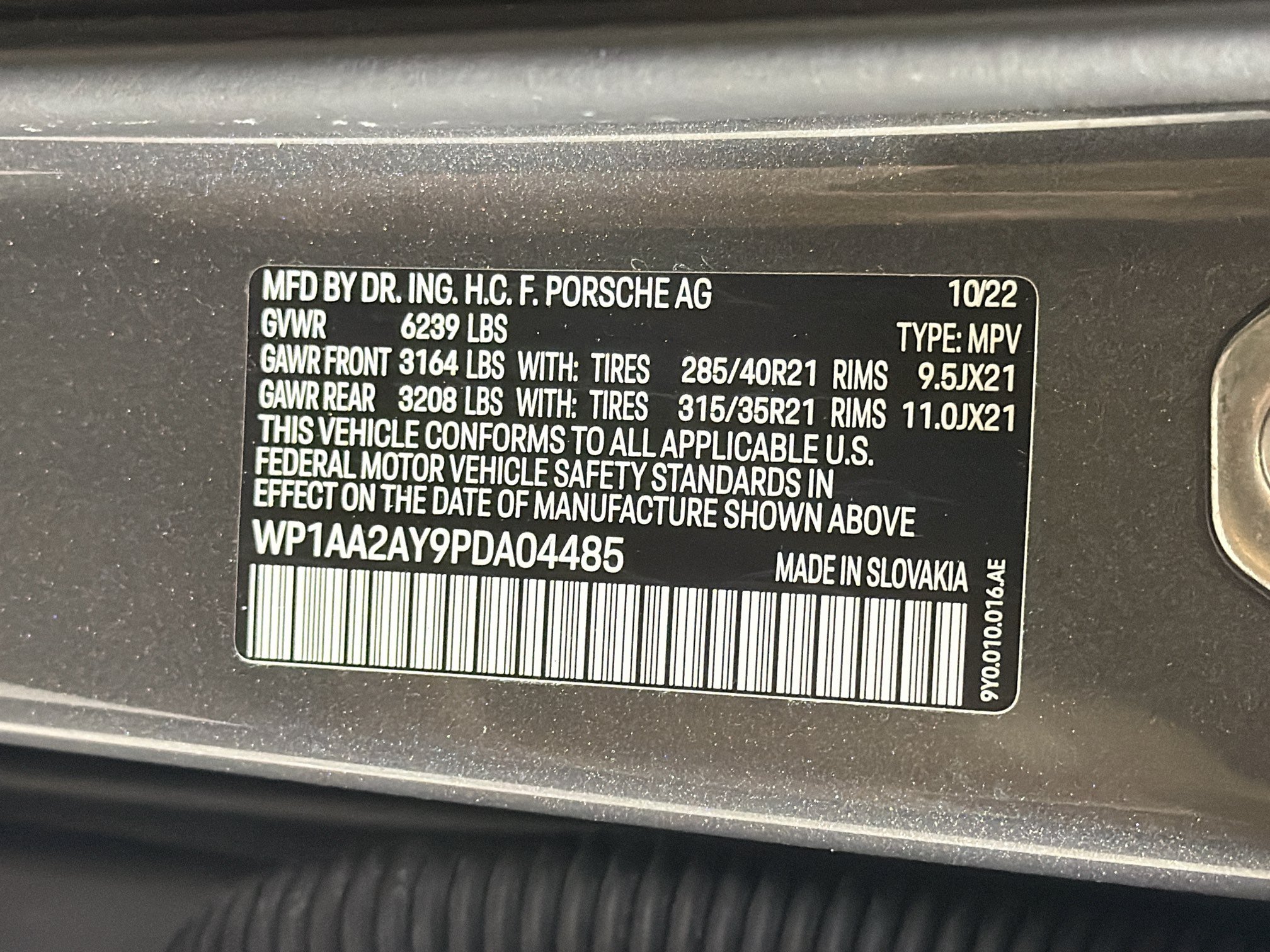 Certified Used 2023 Quartzite Grey Metallic Porsche  image 40