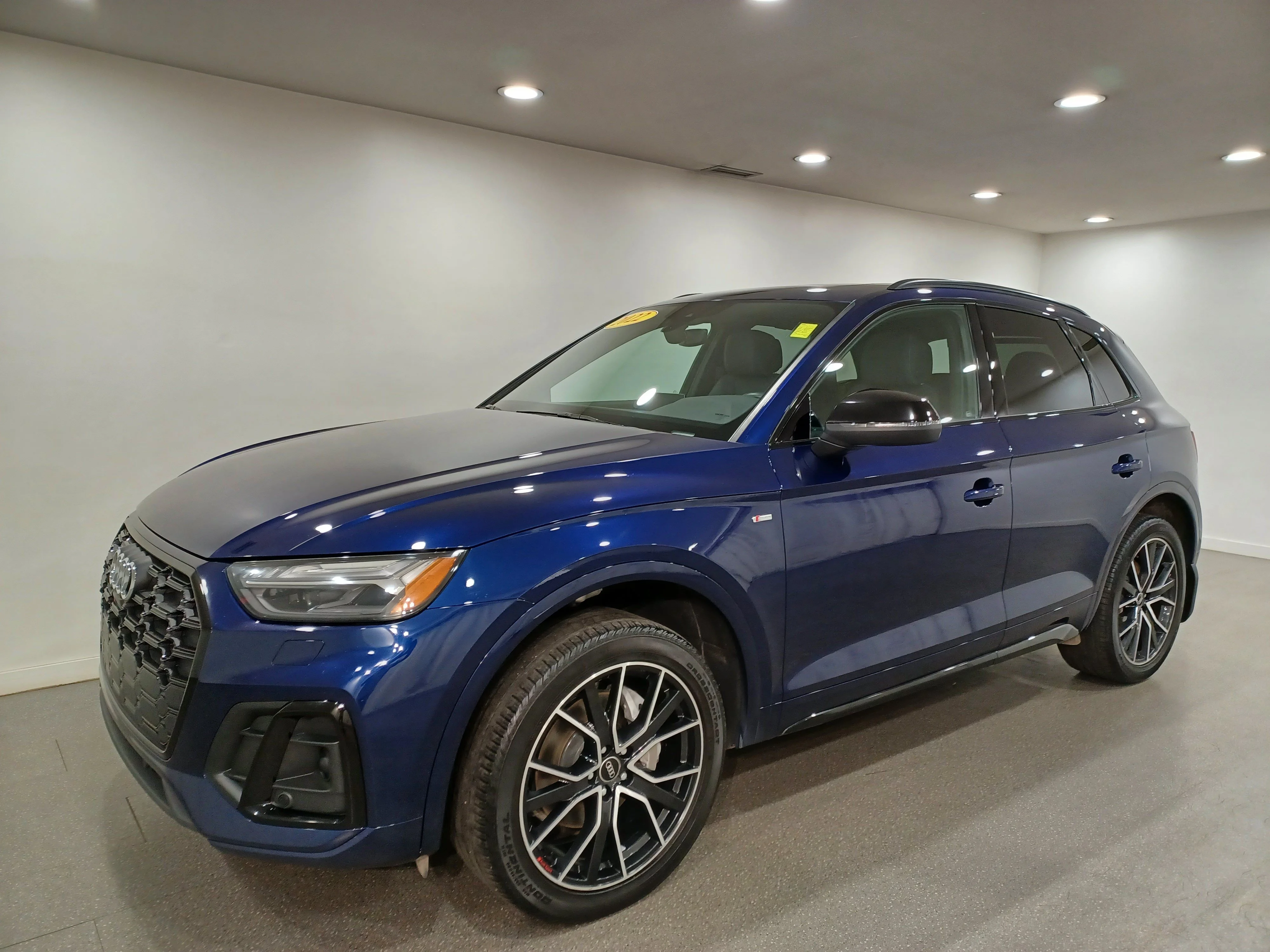 Certified Used 2022 Navarra Blue Metallic Audi Technik 45 TFSI Quattro*Adaptive Cruise | Nav | 360 Cam | Cooled Leather | Pano Roof | Htd Wheel image 2