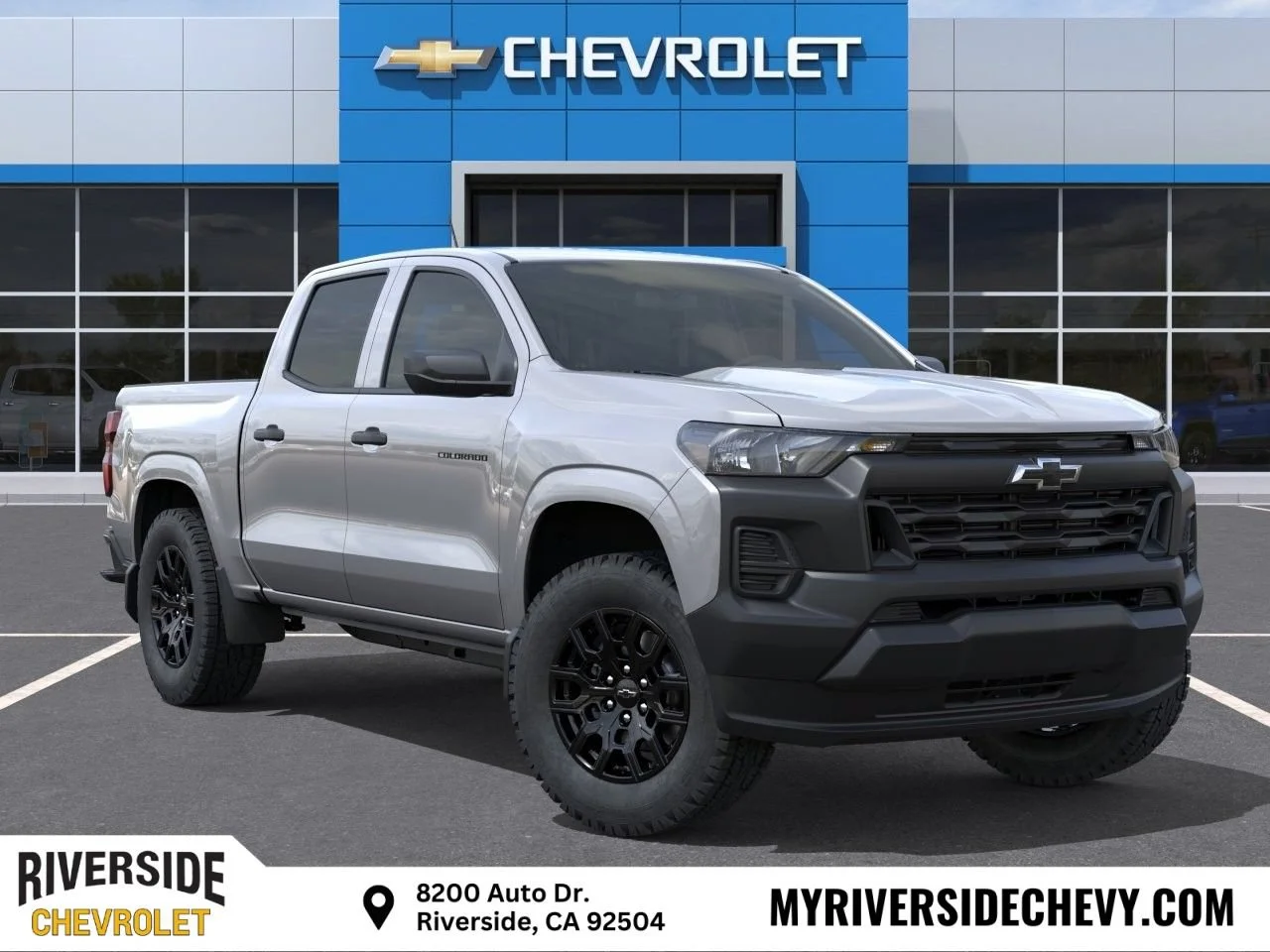 New 2026 Sterling Gray Metallic Chevrolet WT image 1