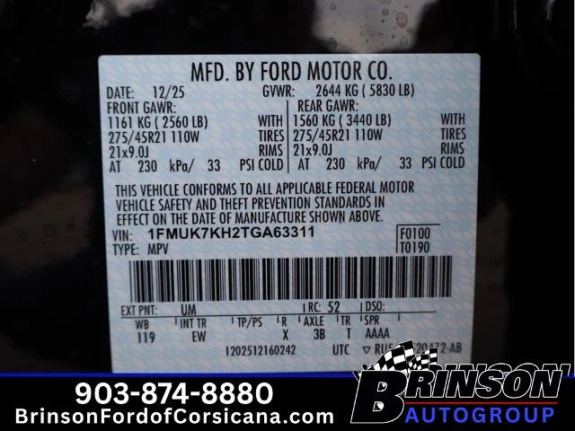 New 2026 Agate Black Metallic Ford ST-Line image 41
