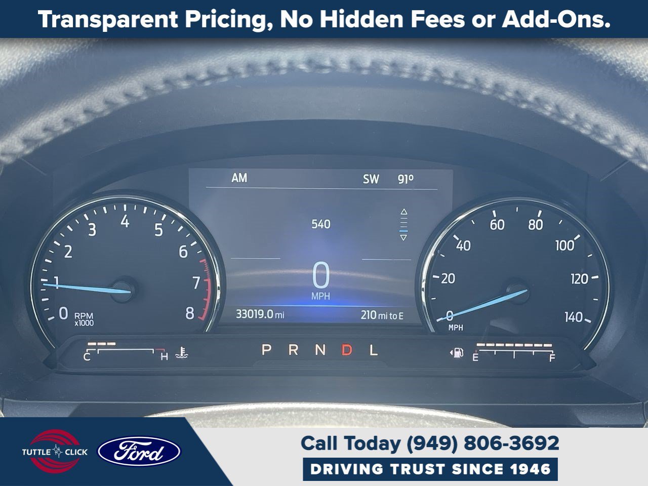 Used 2023 White Ford XLT image 7