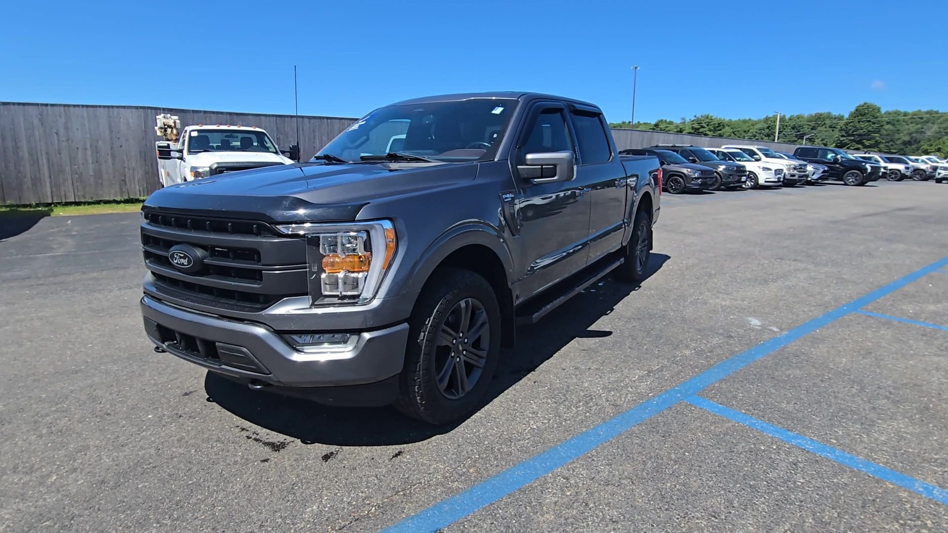 Used 2023 Gray Ford Lariat image 14