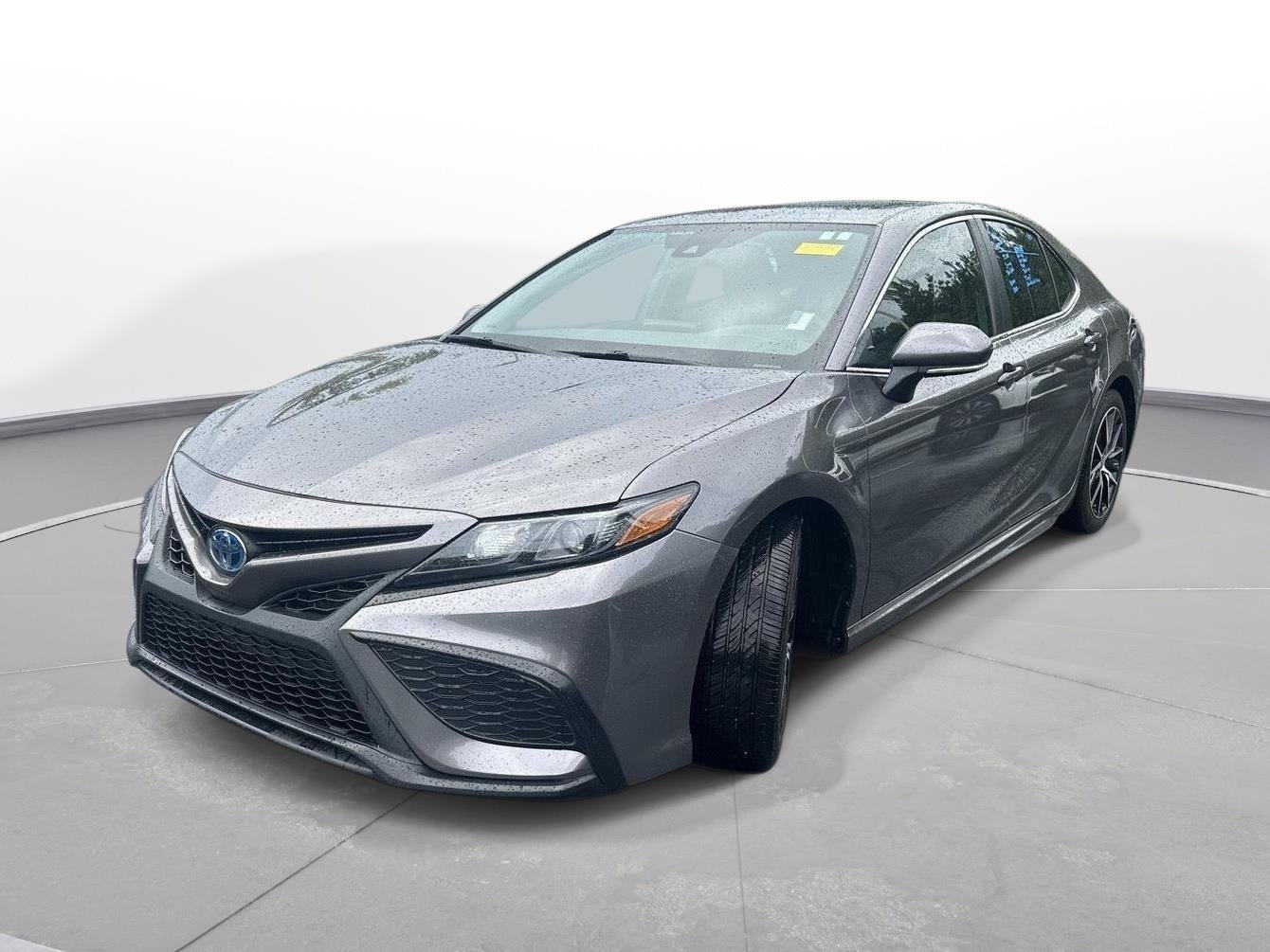 Used 2024 Predawn Gray Mica Toyota Hybrid SE image 2