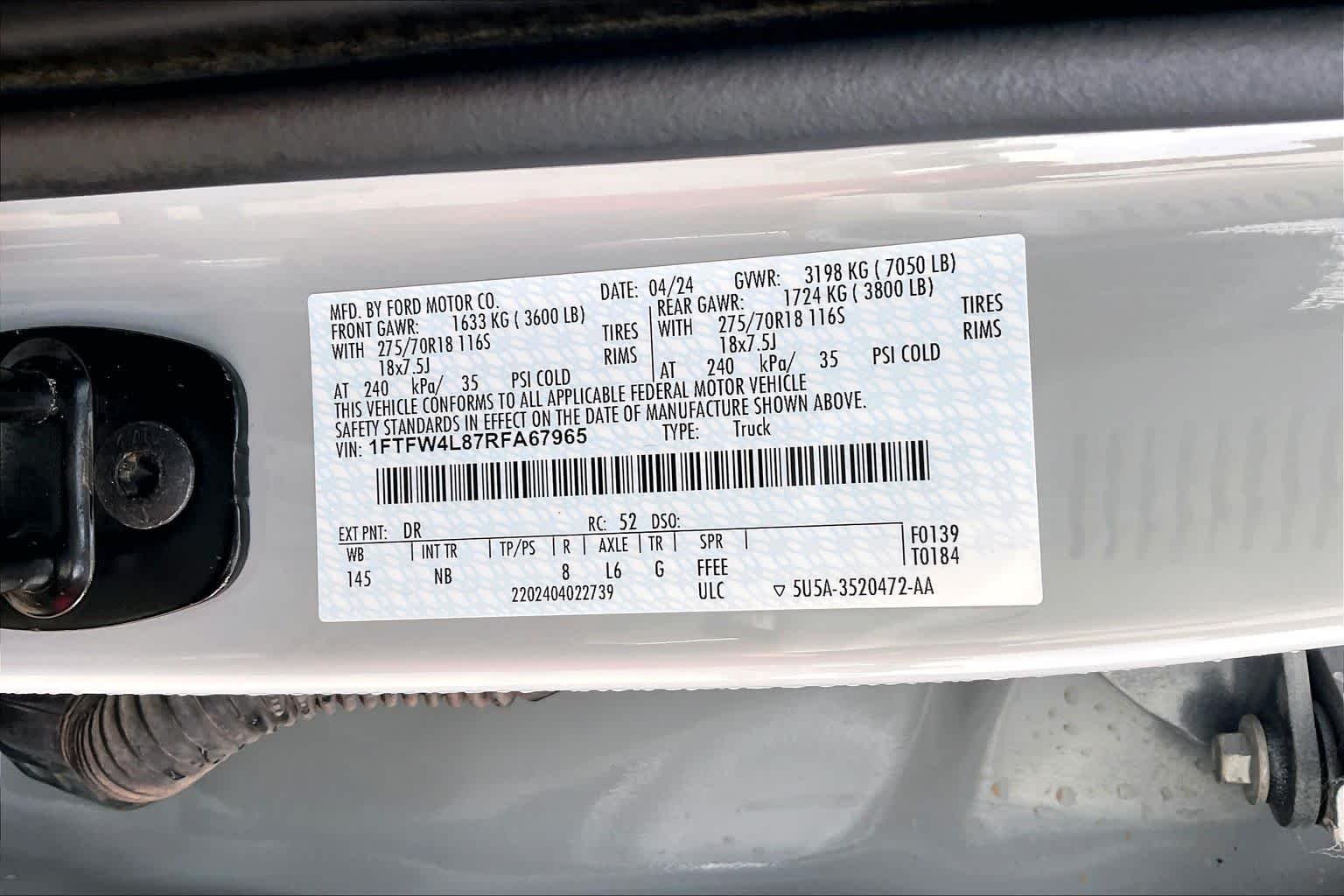 Used 2024 Avalanche Ford Tremor image 33