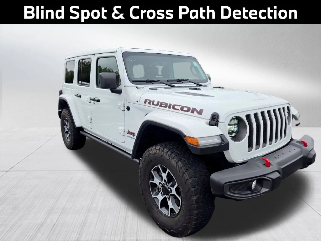 Used 2021 White Jeep Unlimited Rubicon image 18