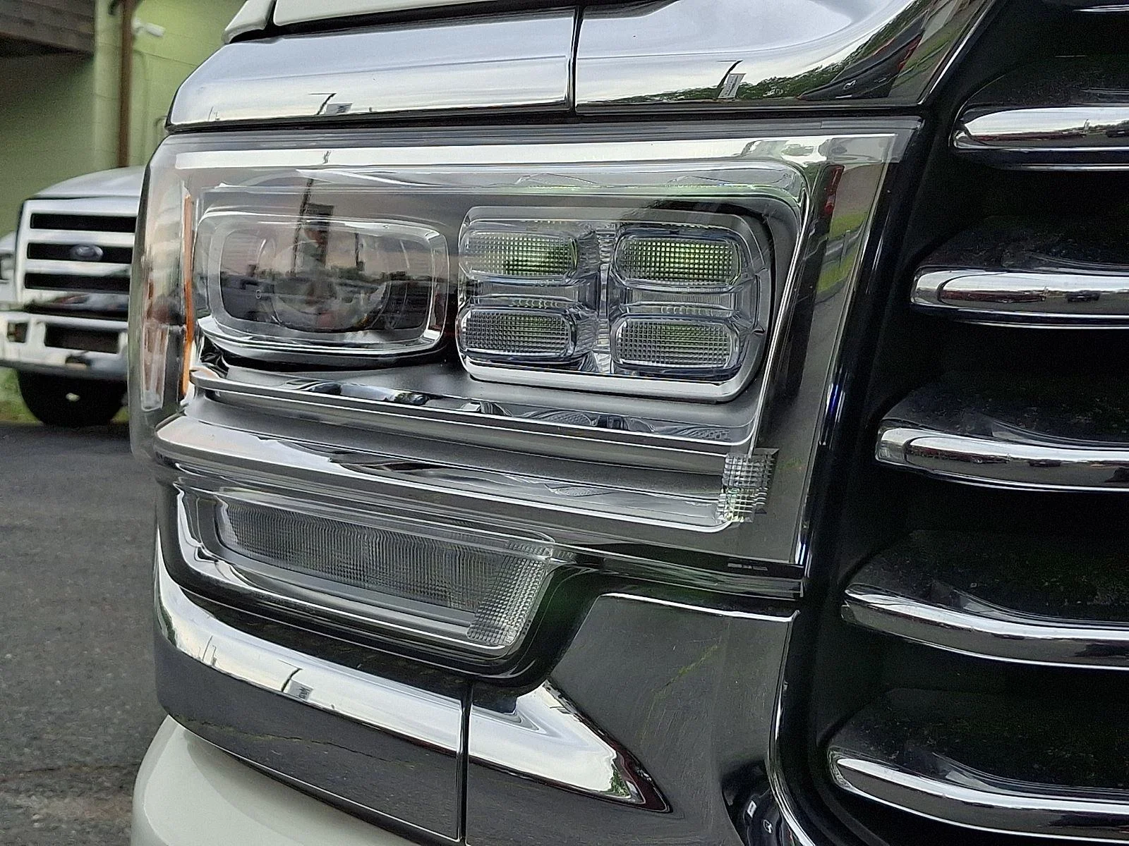 Used 2024 Pearl White Ram Longhorn image 9