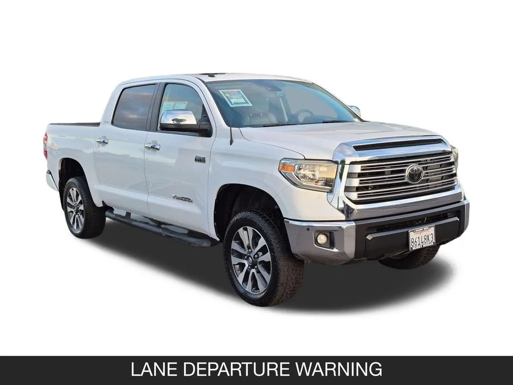 Used 2018 White Toyota Limited image 2